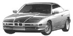 BMW E31 B1E25 Fault Code